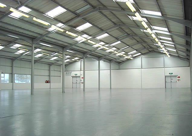 Kent warehouse refurbishment - before and after
